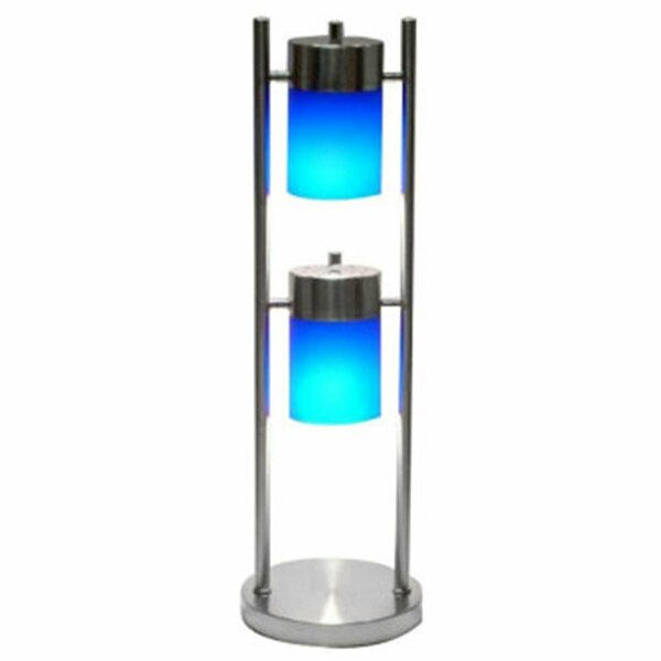 Yhior 2-Light Adjustable Table Lamp - Blue YH3687133